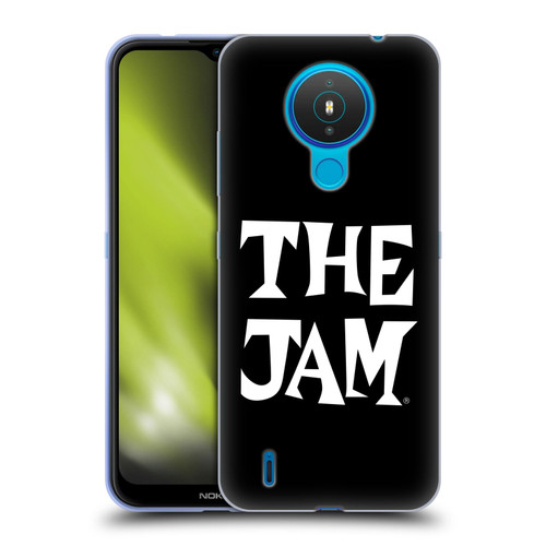 The Jam Key Art Black White Logo Soft Gel Case for Nokia 1.4