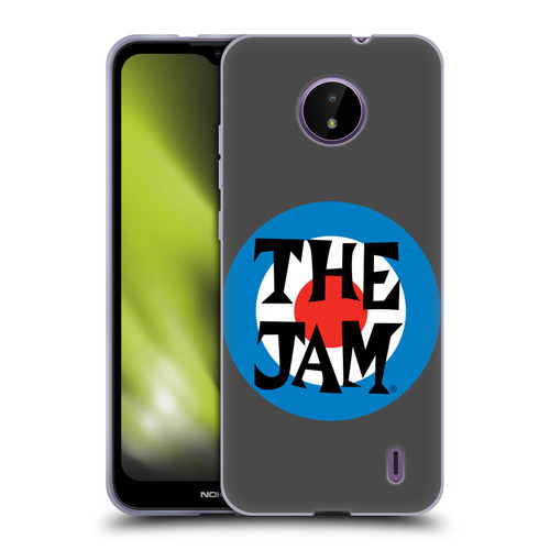 The Jam Key Art Target Logo Soft Gel Case for Nokia C10 / C20