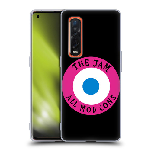 The Jam Key Art All Mod Cons Soft Gel Case for OPPO Find X2 Pro 5G