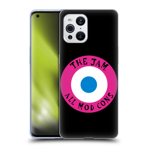 The Jam Key Art All Mod Cons Soft Gel Case for OPPO Find X3 / Pro