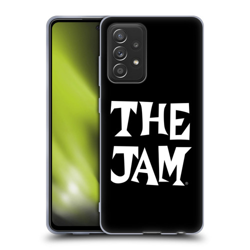 The Jam Key Art Black White Logo Soft Gel Case for Samsung Galaxy A52 / A52s / 5G (2021)