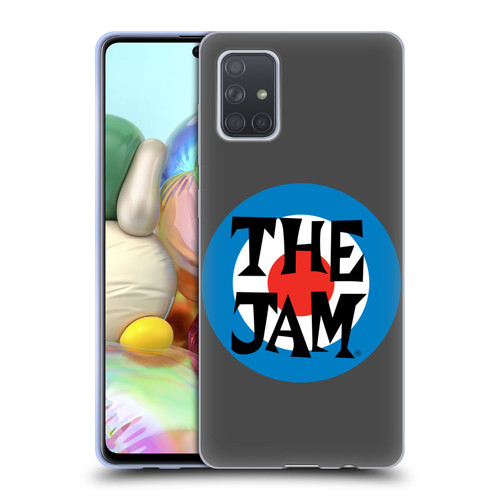 The Jam Key Art Target Logo Soft Gel Case for Samsung Galaxy A71 (2019)