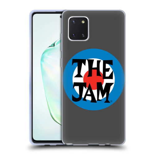 The Jam Key Art Target Logo Soft Gel Case for Samsung Galaxy Note10 Lite