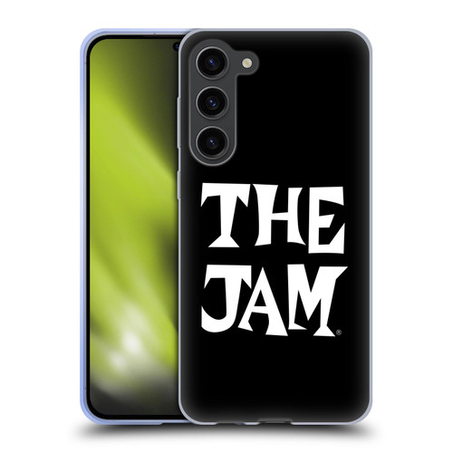 The Jam Key Art Black White Logo Soft Gel Case for Samsung Galaxy S23+ 5G