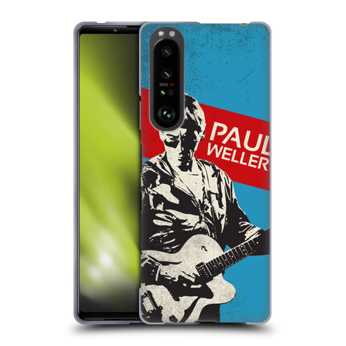 The Jam Key Art Paul Weller Soft Gel Case for Sony Xperia 1 III