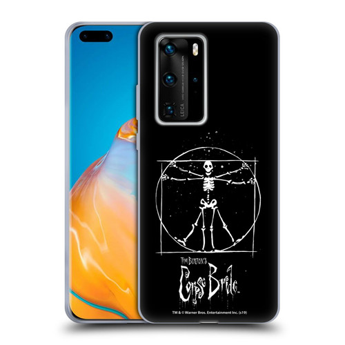 Corpse Bride Key Art Vitruvian Skeleton Soft Gel Case for Huawei P40 Pro / P40 Pro Plus 5G