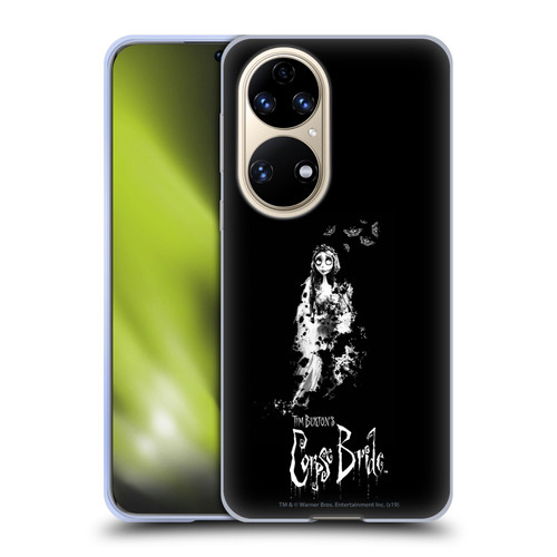 Corpse Bride Key Art Emily Splatters Soft Gel Case for Huawei P50