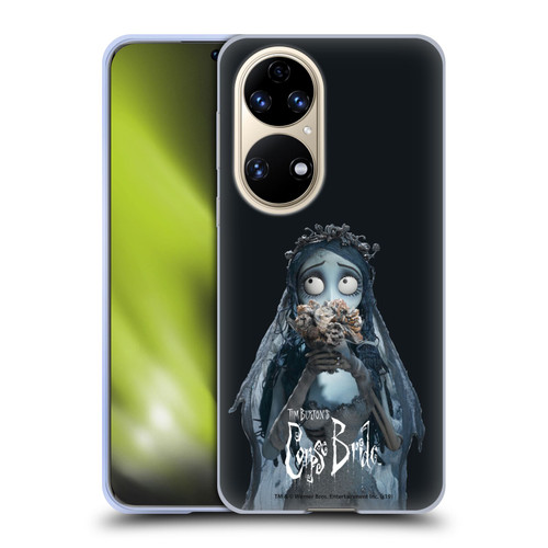 Corpse Bride Key Art Flower Soft Gel Case for Huawei P50