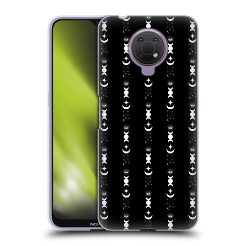Haroulita Celestial Black And White Moon Soft Gel Case for Nokia G10