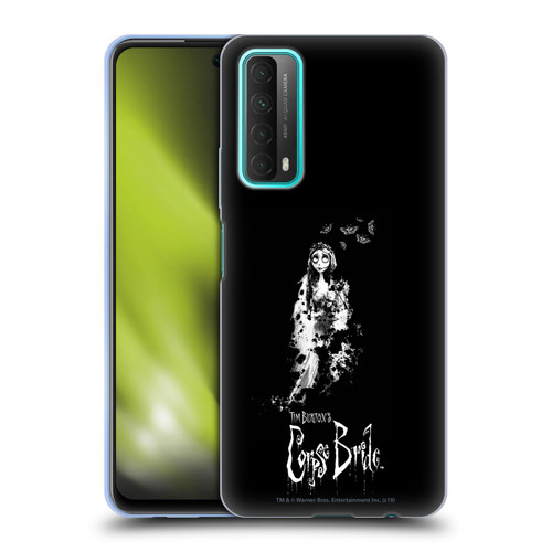 Corpse Bride Key Art Emily Splatters Soft Gel Case for Huawei P Smart (2021)