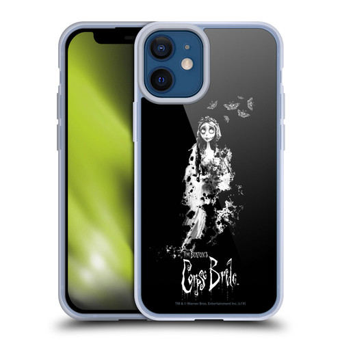 Corpse Bride Key Art Emily Splatters Soft Gel Case for Apple iPhone 12 Mini