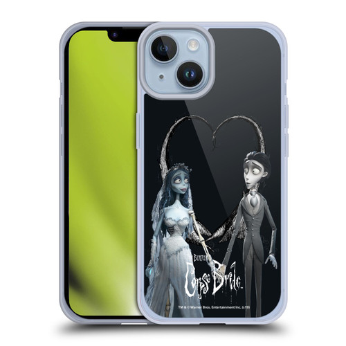 Corpse Bride Key Art Holding Hands Soft Gel Case for Apple iPhone 14