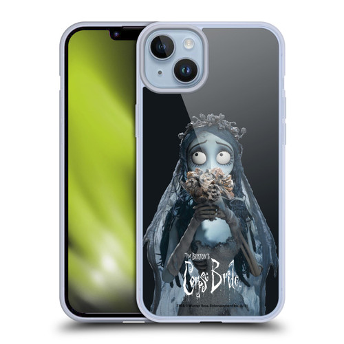 Corpse Bride Key Art Flower Soft Gel Case for Apple iPhone 14 Plus & MagSafe