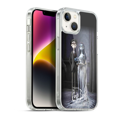 Corpse Bride Key Art Wedding Photo Soft Gel Case for Apple iPhone 14 Plus & MagSafe