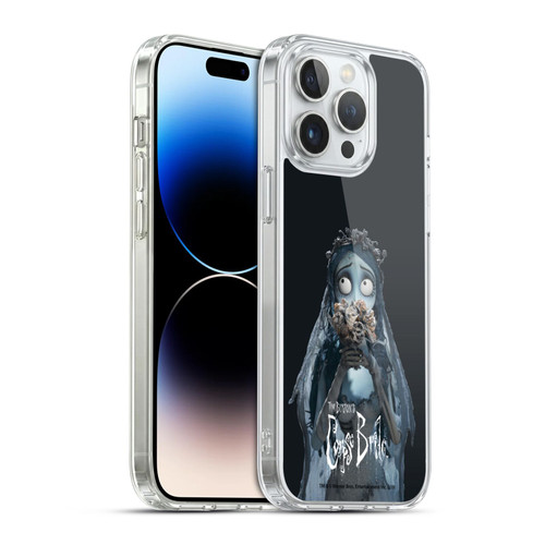 Corpse Bride Key Art Flower Soft Gel Case for Apple iPhone 14 Pro Max & MagSafe