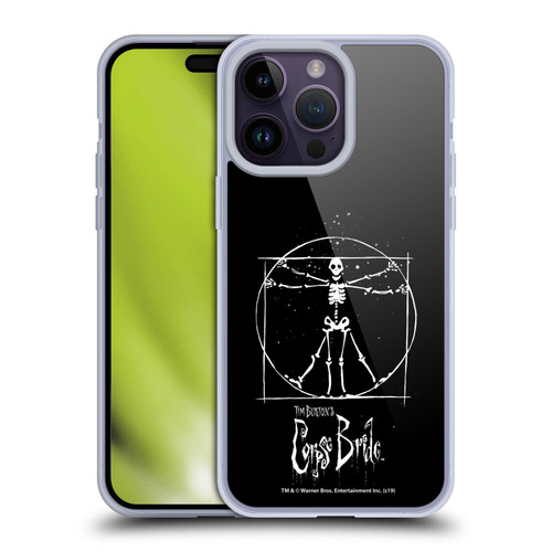 Corpse Bride Key Art Vitruvian Skeleton Soft Gel Case for Apple iPhone 14 Pro Max & MagSafe