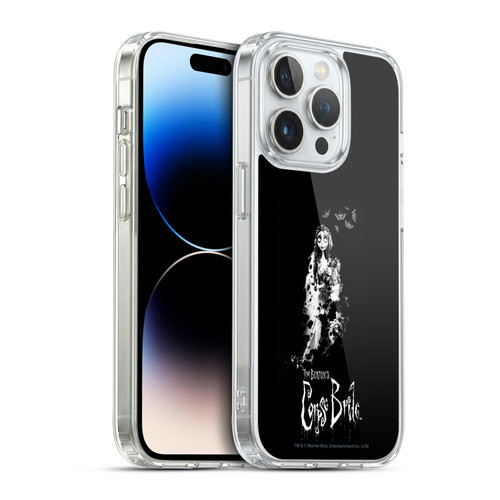 Corpse Bride Key Art Emily Splatters Soft Gel Case for Apple iPhone 14 Pro & MagSafe
