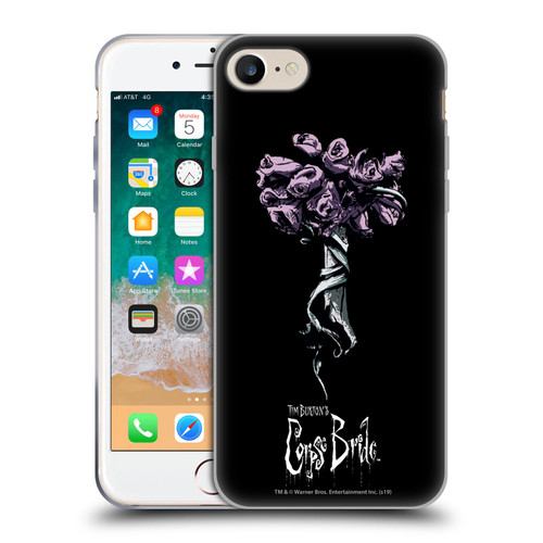 Corpse Bride Key Art Bouquet Soft Gel Case for Apple iPhone 7 / 8 / SE 2020 & 2022 & MagSafe