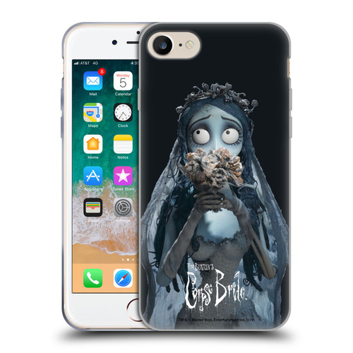 Corpse Bride Key Art Flower Soft Gel Case for Apple iPhone 7 / 8 / SE 2020 & 2022 & MagSafe