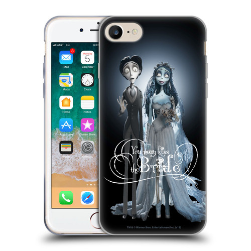 Corpse Bride Key Art Victor And Emily Soft Gel Case for Apple iPhone 7 / 8 / SE 2020 & 2022 & MagSafe