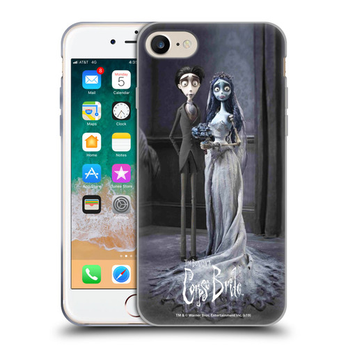 Corpse Bride Key Art Wedding Photo Soft Gel Case for Apple iPhone 7 / 8 / SE 2020 & 2022 & MagSafe