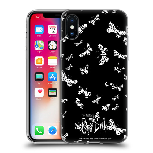 Corpse Bride Key Art Moth Soft Gel Case for Apple iPhone X / iPhone XS