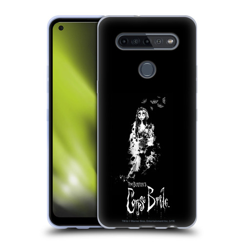 Corpse Bride Key Art Emily Splatters Soft Gel Case for LG K51S