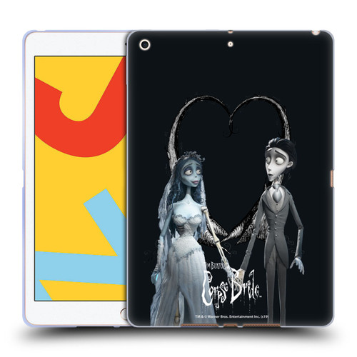 Corpse Bride Key Art Holding Hands Soft Gel Case for Apple iPad 10.2 2019/2020/2021