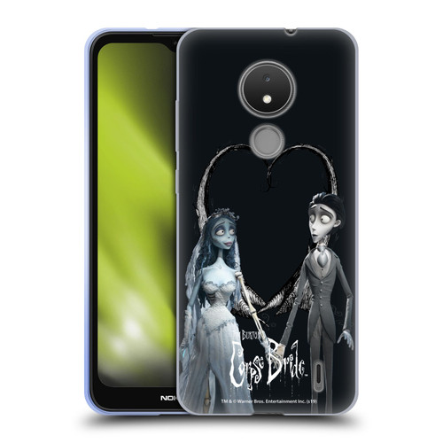 Corpse Bride Key Art Holding Hands Soft Gel Case for Nokia C21