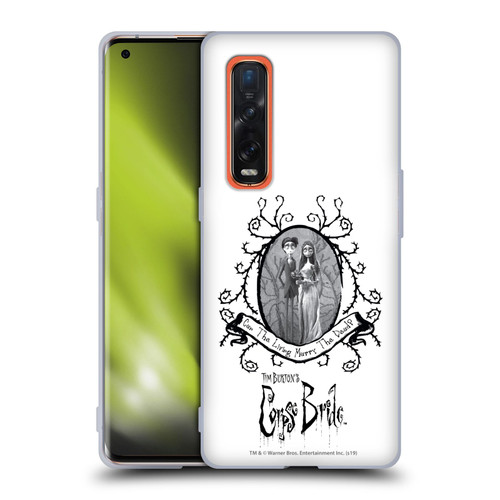 Corpse Bride Key Art Frame Soft Gel Case for OPPO Find X2 Pro 5G