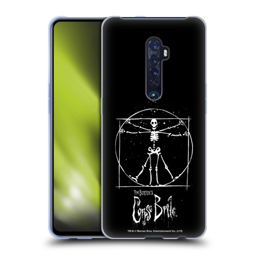 Corpse Bride Key Art Vitruvian Skeleton Soft Gel Case for OPPO Reno 2