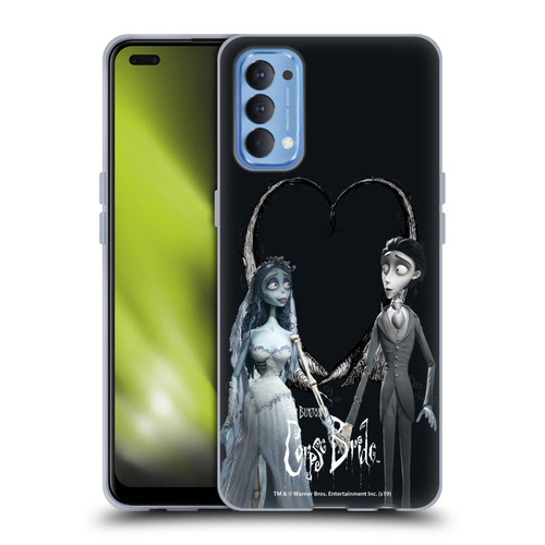 Corpse Bride Key Art Holding Hands Soft Gel Case for OPPO Reno 4 5G