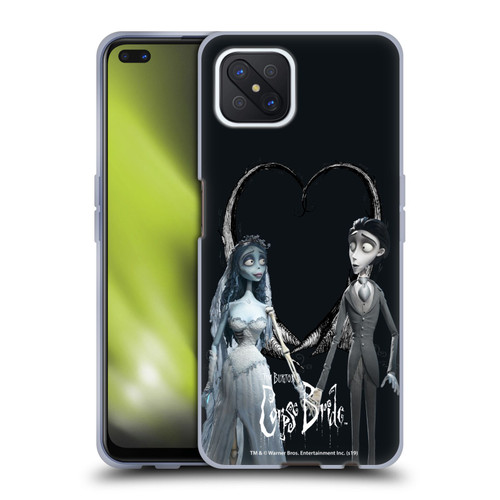 Corpse Bride Key Art Holding Hands Soft Gel Case for OPPO Reno4 Z 5G