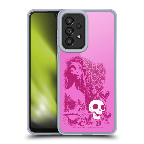 Corpse Bride Key Art Pink Distressed Look Soft Gel Case for Samsung Galaxy A33 5G (2022)