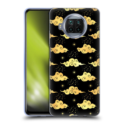 Haroulita Celestial Gold Cloud And Star Soft Gel Case for Xiaomi Mi 10T Lite 5G