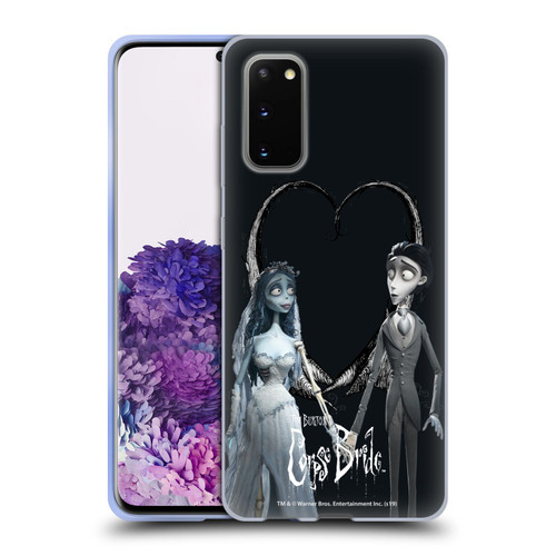 Corpse Bride Key Art Holding Hands Soft Gel Case for Samsung Galaxy S20 / S20 5G