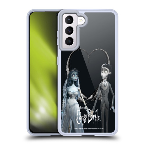 Corpse Bride Key Art Holding Hands Soft Gel Case for Samsung Galaxy S21 5G & MagSafe
