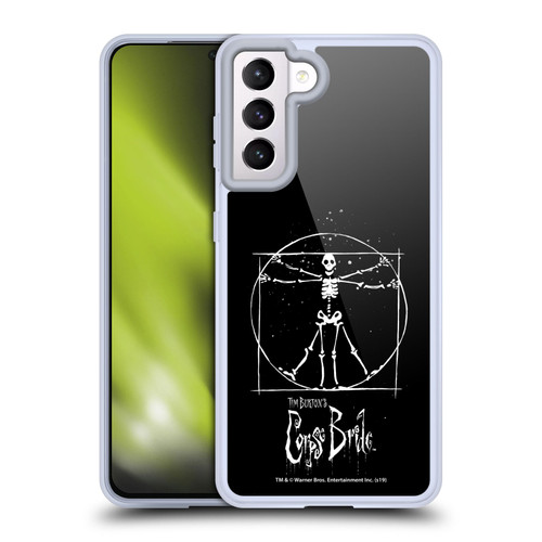 Corpse Bride Key Art Vitruvian Skeleton Soft Gel Case for Samsung Galaxy S21 5G & MagSafe