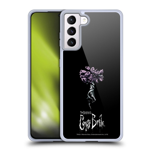 Corpse Bride Key Art Bouquet Soft Gel Case for Samsung Galaxy S21+ 5G & MagSafe