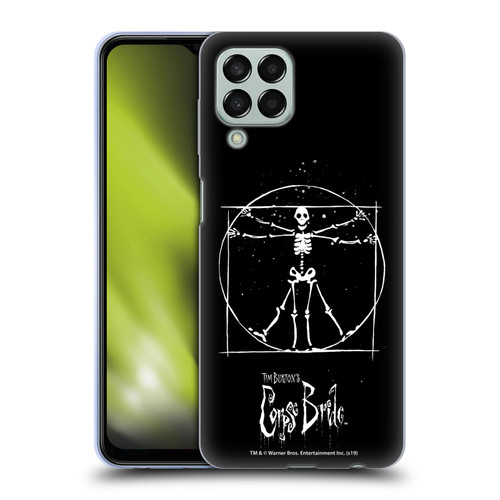 Corpse Bride Key Art Vitruvian Skeleton Soft Gel Case for Samsung Galaxy M33 (2022)