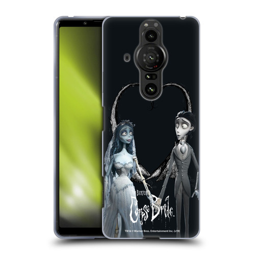 Corpse Bride Key Art Holding Hands Soft Gel Case for Sony Xperia Pro-I