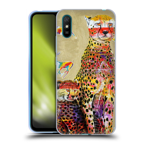 Graeme Stevenson Colourful Wildlife Cheetah Soft Gel Case for Xiaomi Redmi 9A / Redmi 9AT