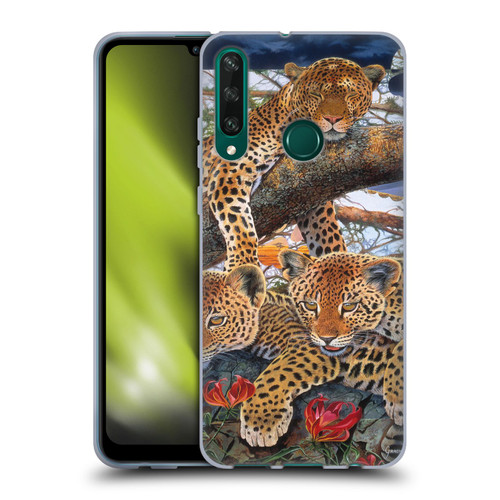 Graeme Stevenson Wildlife Leopard Soft Gel Case for Huawei Y6p