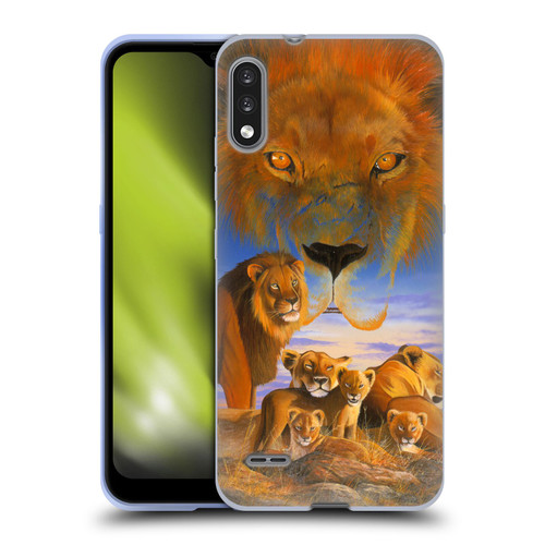 Graeme Stevenson Wildlife Lions Soft Gel Case for LG K22