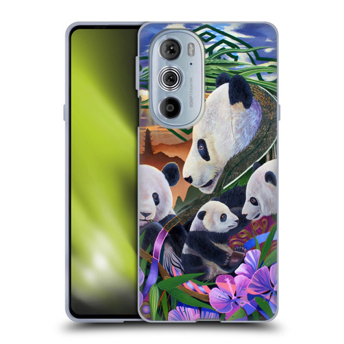 Graeme Stevenson Wildlife Pandas Soft Gel Case for Motorola Edge X30