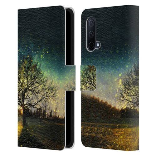 Patrik Lovrin Dreams Vs Reality Magical Fireflies Dreamy Leather Book Wallet Case Cover For OnePlus Nord CE 5G