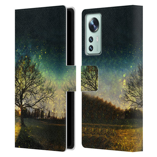 Patrik Lovrin Dreams Vs Reality Magical Fireflies Dreamy Leather Book Wallet Case Cover For Xiaomi 12