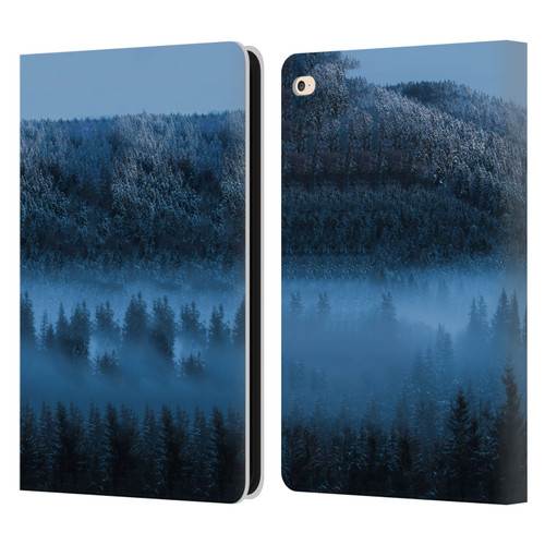 Patrik Lovrin Magical Foggy Landscape Magical Fog Over Snowy Forest Leather Book Wallet Case Cover For Apple iPad Air 2 (2014)