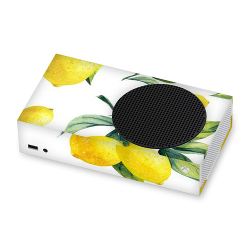 Haroulita Art Mix White Lemons Vinyl Sticker Skin Decal Cover for Microsoft Xbox Series S Console
