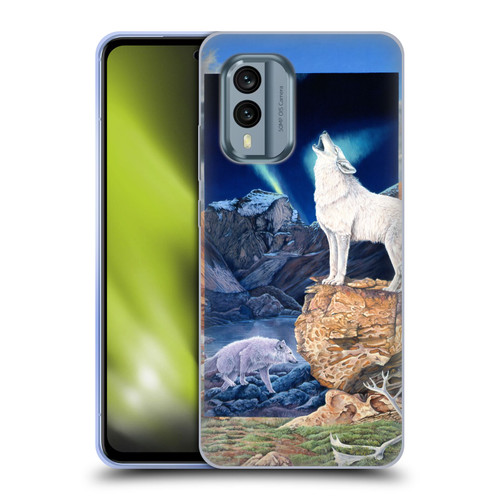 Graeme Stevenson Wildlife Wolves 3 Soft Gel Case for Nokia X30